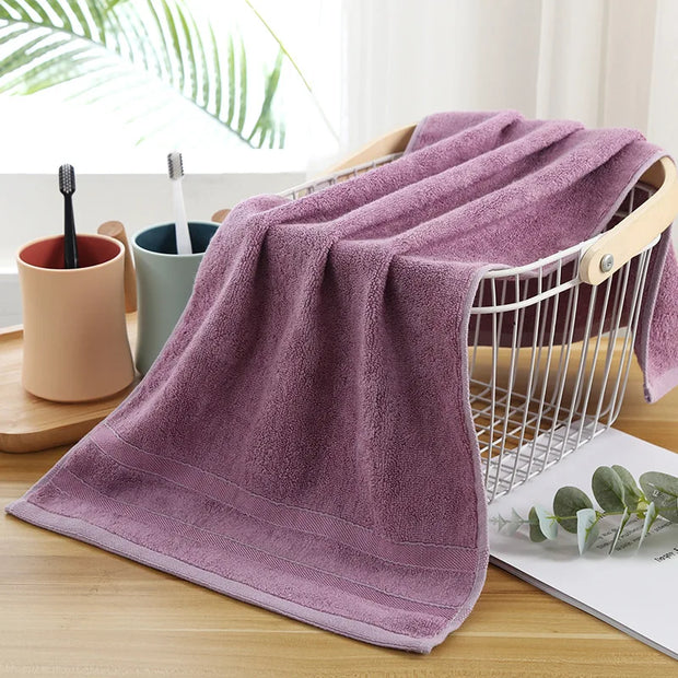 Luxury Premium Bamboo Cotton Hand Towel – Natural, Sustainable, and Super Soft