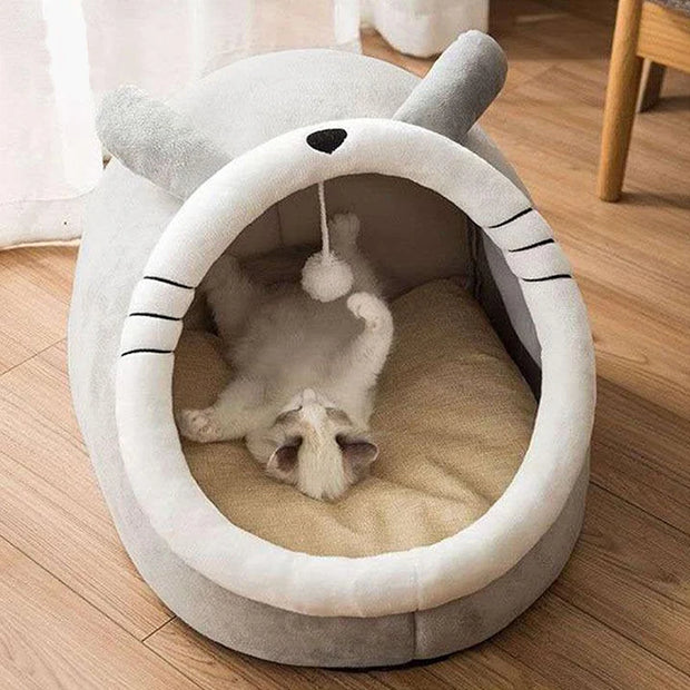 100% Cotton Soft and Comfortable Pet Bed for Cats