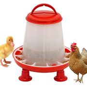 Chicken Feeder Bucket with Legs – 1.5kg Capacity, Plastic Poultry Feeder