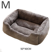 Plush Cat Bed, Comfortable Pet Cushion for Cats and Kittens, Breathable and Soft, Available in S, M, L Sizes