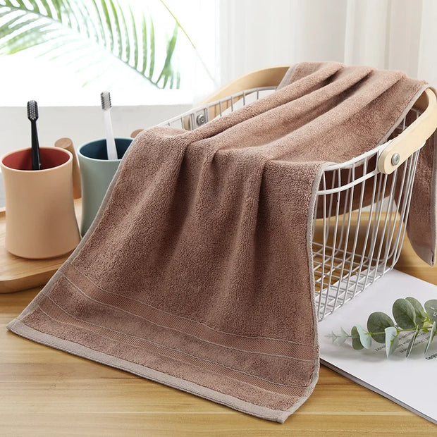 Luxury Premium Bamboo Cotton Hand Towel – Natural, Sustainable, and Super Soft