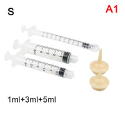 10ml 20ml 50ml Parrot Feeding Syringe Hose Parrots Bird Feeders  Syringe High Quality  Bird Feeder Balcony Syringe Hose Needle