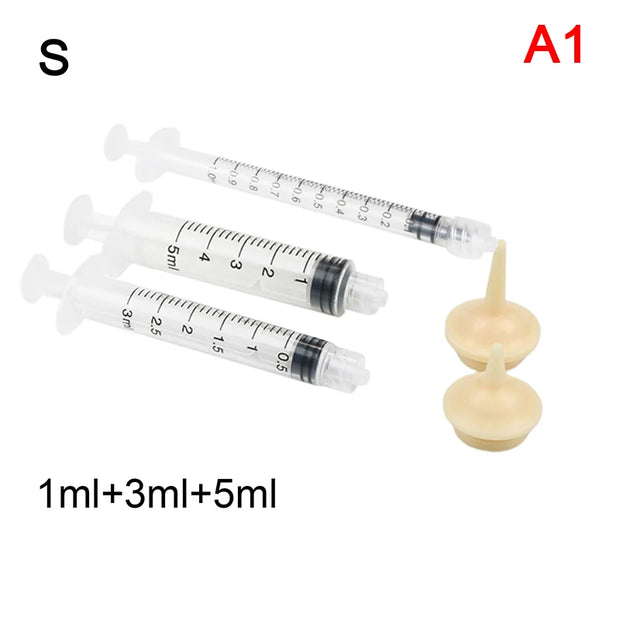 10ml 20ml 50ml Parrot Feeding Syringe Hose Parrots Bird Feeders  Syringe High Quality  Bird Feeder Balcony Syringe Hose Needle