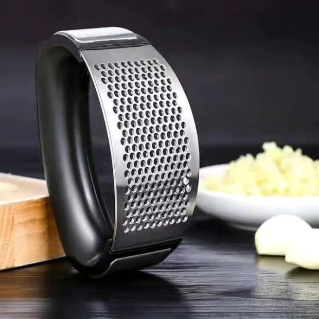 Stainless Steel Garlic Press - Durable & Eco-Friendly Kitchen Tool