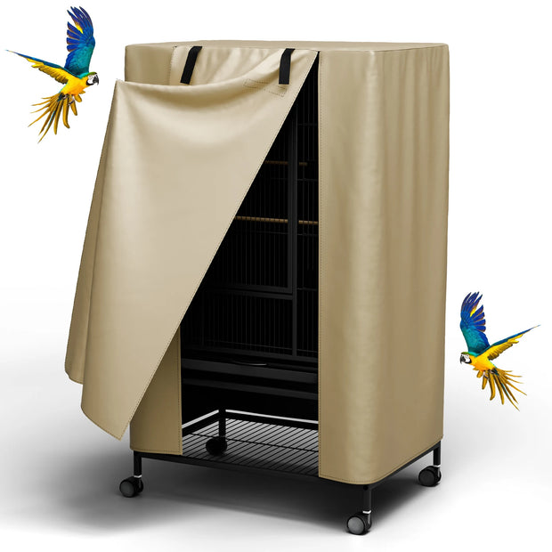 Waterproof Bird Cage Cover with Adjustable Panels – Durable, Breathable, and Protective