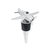 Airplane-Shaped Wine Bottle Stopper - Vacuum Sealer & Reusable 3D Cork for Wine & Beer