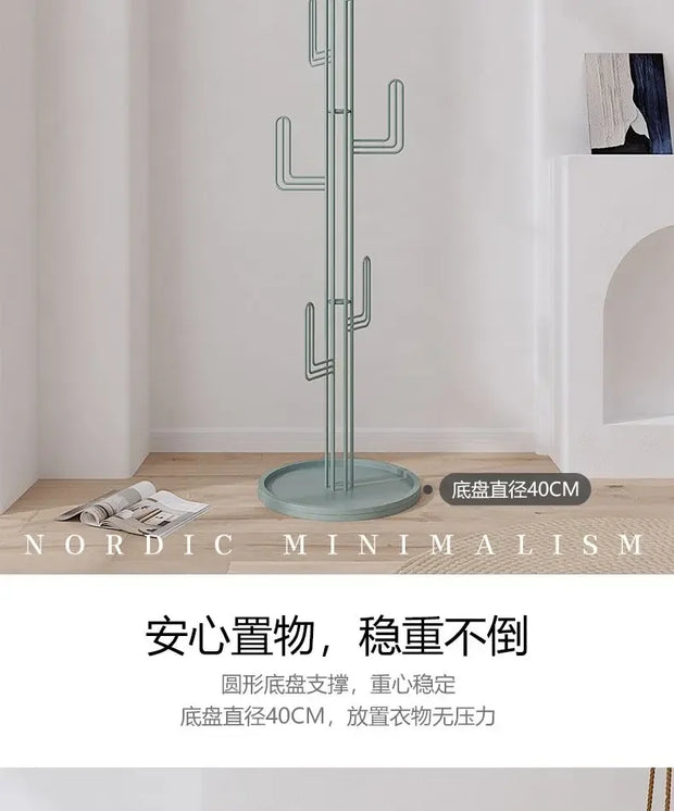 Cactus Coat Hanger Floor To Floor Simple Modern Clothing Hanger Living Room Hanger Floors To Floor Bedroom