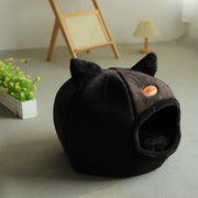 Breathable Removable Cat Bed - Winter Warm Cat House with Non-Slip Bottom