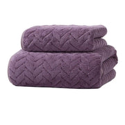 Soft Hand Towel &amp; Bath Towel Set – Quick-Drying, Absorbent, and Durable