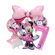 Minnie Mouse Birthday Party Supplies – Disposable Tableware, Balloons, Cups, Plates, Tablecloth, Baby Shower Decorations