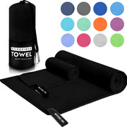 Microfiber Sports Towel – Quick-Dry, Handmade, Soft &amp; Absorbent