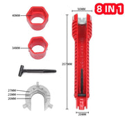 8-in-1 Multifunctional Sink Wrench - Adjustable Plumbing Repair Tool