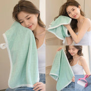 Square Spiral Bath Towel – Quick Drying, Water Absorbent, Soft &amp; Stylish for Daily Use