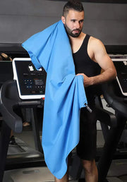 Quick-Dry Microfiber Sports Towel – Perfect for Yoga, Gym, Outdoor Adventures & More