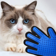 Silicone Pet Hair Remover Gloves – Cat &amp; Dog Grooming, Bathing, and Massage Brush for Easy Hair Removal