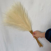 10PCS 55CM Fluffy Pampas Grass – Boho Wedding, Party & Home Decor Artificial Flowers