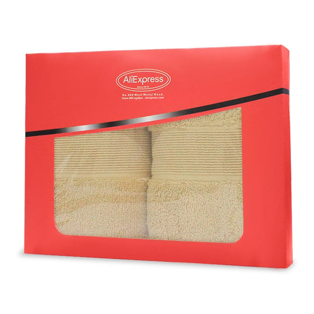 Combed Cotton Absorbent Towel – Soft, Quick-Drying, and Durable