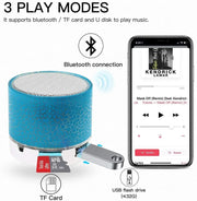 Opansten Portable Bluetooth Speaker – Compact Stereo Sound with Super Bass, 3D Surround Mode, and 33ft Bluetooth Range