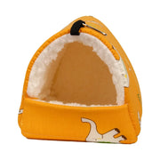 Warm Parrot Nest Hammock – Soft Plush Hanging Bird Bed for Winter