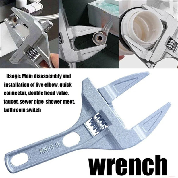 Mini Adjustable Bathroom Wrench - 6-68mm Range