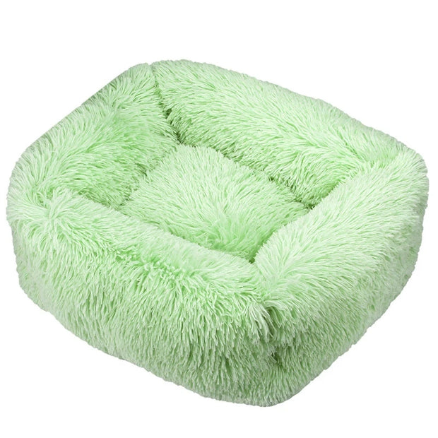 Comfortable Plush Dog Bed - Breathable, Soft & Portable Pet Sofa (XS/S/M/L)