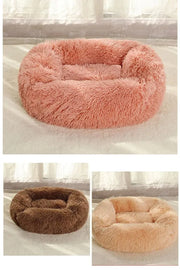 Comfortable Plush Dog Bed - Breathable, Soft & Portable Pet Sofa (XS/S/M/L)