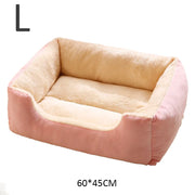 Plush Cat Bed, Comfortable Pet Cushion for Cats and Kittens, Breathable and Soft, Available in S, M, L Sizes