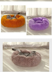 Comfortable Plush Dog Bed - Breathable, Soft & Portable Pet Sofa (XS/S/M/L)