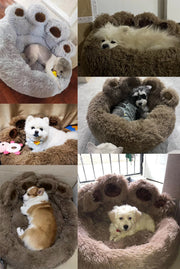 Comfortable Plush Dog Bed – Washable, Breathable, and Soft for Small to Large Dogs