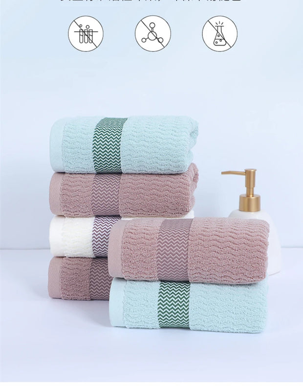 100% Cotton Woven Towel – Soft, Absorbent, and Durable