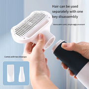 3-in-1 Pets Hair Dryer Brush Comb for Dog, Cat, Kitten, Puppy – Adjustable Wind Speed & Temperature, Safe Grooming with Mute Function