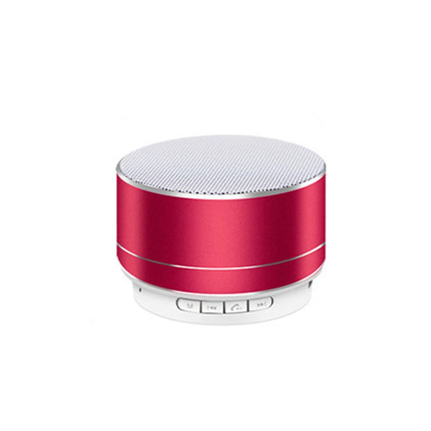 Portable Bluetooth Speaker – Mini Wireless Speaker with TF Card, USB Support, and 10m Transmission Distance