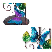 Title: Metal Toilet Paper Holder Stand - Decorative Butterfly Design