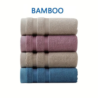 Luxury Premium Bamboo Cotton Hand Towel – Natural, Sustainable, and Super Soft