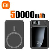 Xiaomi Mijia 100,000mAh Magnetic Qi Wireless Charger Power Bank – 22.5W Fast Charging for iPhone, Samsung, Huawei