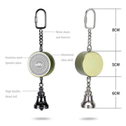 Voice Recordable Bird Toy with Metal Bell – Interactive Training & Play for Parrots, Cockatiels, and More