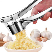 Stainless Steel Garlic Press Crusher - Durable, Easy-to-Use Kitchen Tool