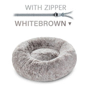 Breathable Donut Shaped Pet Bed – Cozy Round Cushion for Cats and Dogs