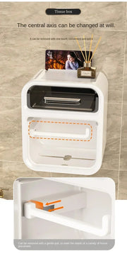 Plastic Toilet Tissue Box – Durable and Convenient Bathroom Storage Solution