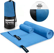 Microfiber Sports Towel – Quick-Dry, Handmade, Soft &amp; Absorbent