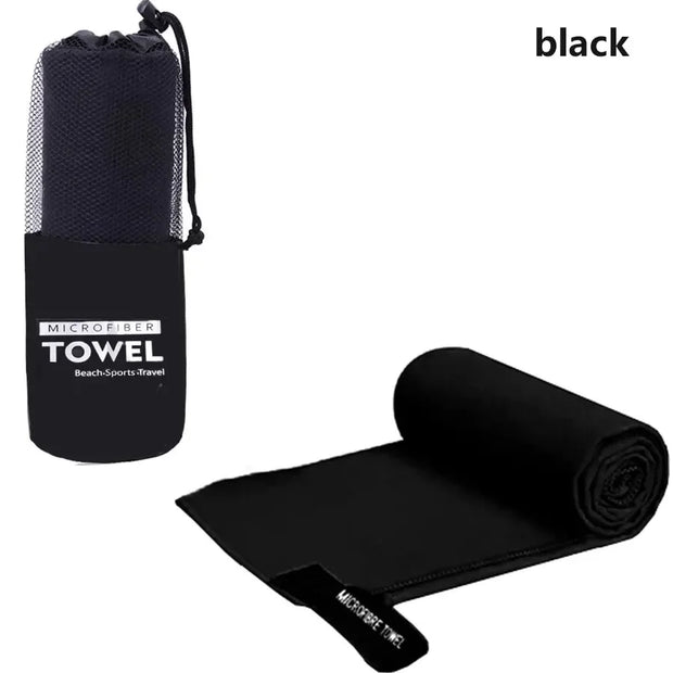 Quick-Dry Microfiber Sports Towel – Perfect for Yoga, Gym, Outdoor Adventures & More