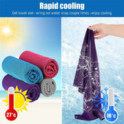 Microfiber Cooling Towel Quick Dry for Sports, Gym, Yoga, Running