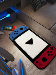 Cartoon Tufting Player Bathroom Mat Rug – Anti-Slip, Soft, 40x80cm, Ideal for Kids, Bedroom, and Gaming Room Decor