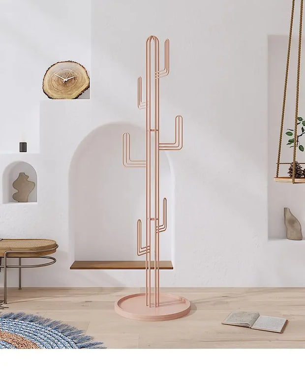 Cactus Coat Hanger Floor To Floor Simple Modern Clothing Hanger Living Room Hanger Floors To Floor Bedroom