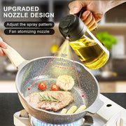 Woobrice Refillable Oil Spray Bottle – Multi-Purpose Kitchen Oil Dispenser for Healthy Cooking, 500ml, Leak-Proof Design