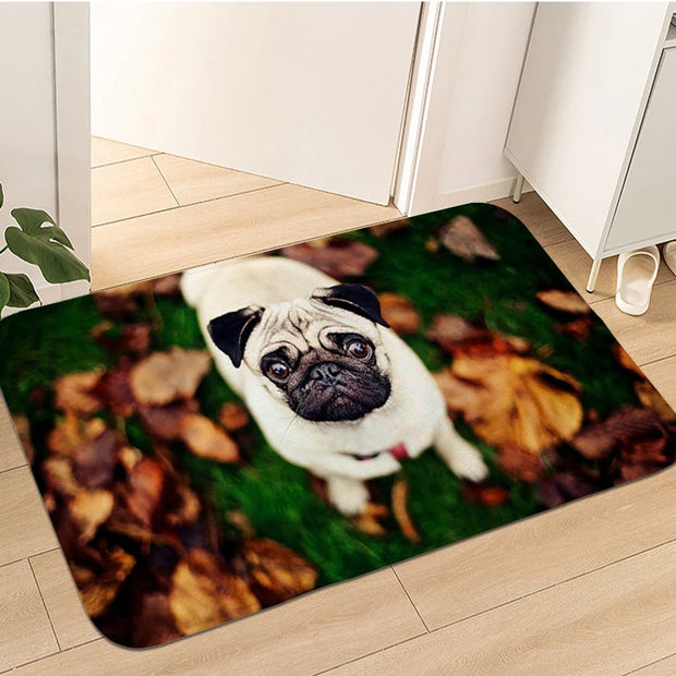 Modern Cartoon Printed Suede Carpet – Anti-Slip, Wrinkle-Resistant, Available in Multiple Sizes