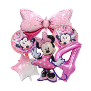 Minnie Mouse Birthday Party Supplies – Disposable Tableware, Balloons, Cups, Plates, Tablecloth, Baby Shower Decorations