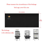 Colorday Bird Cage Cover for Play Top Cages – Breathable, High Shading Rate Cover