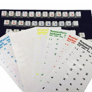 Waterproof Russian Keyboard Stickers – Transparent PVC Letter Stickers for Laptop & Desktop Keyboards