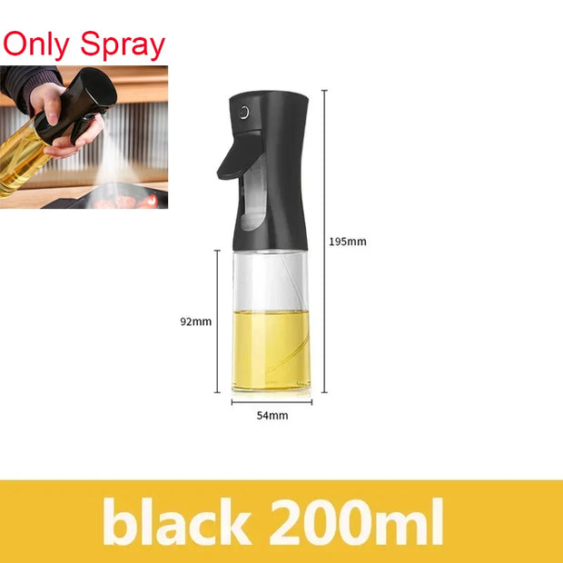 Woobrice Refillable Oil Spray Bottle – Multi-Purpose Kitchen Oil Dispenser for Healthy Cooking, 500ml, Leak-Proof Design